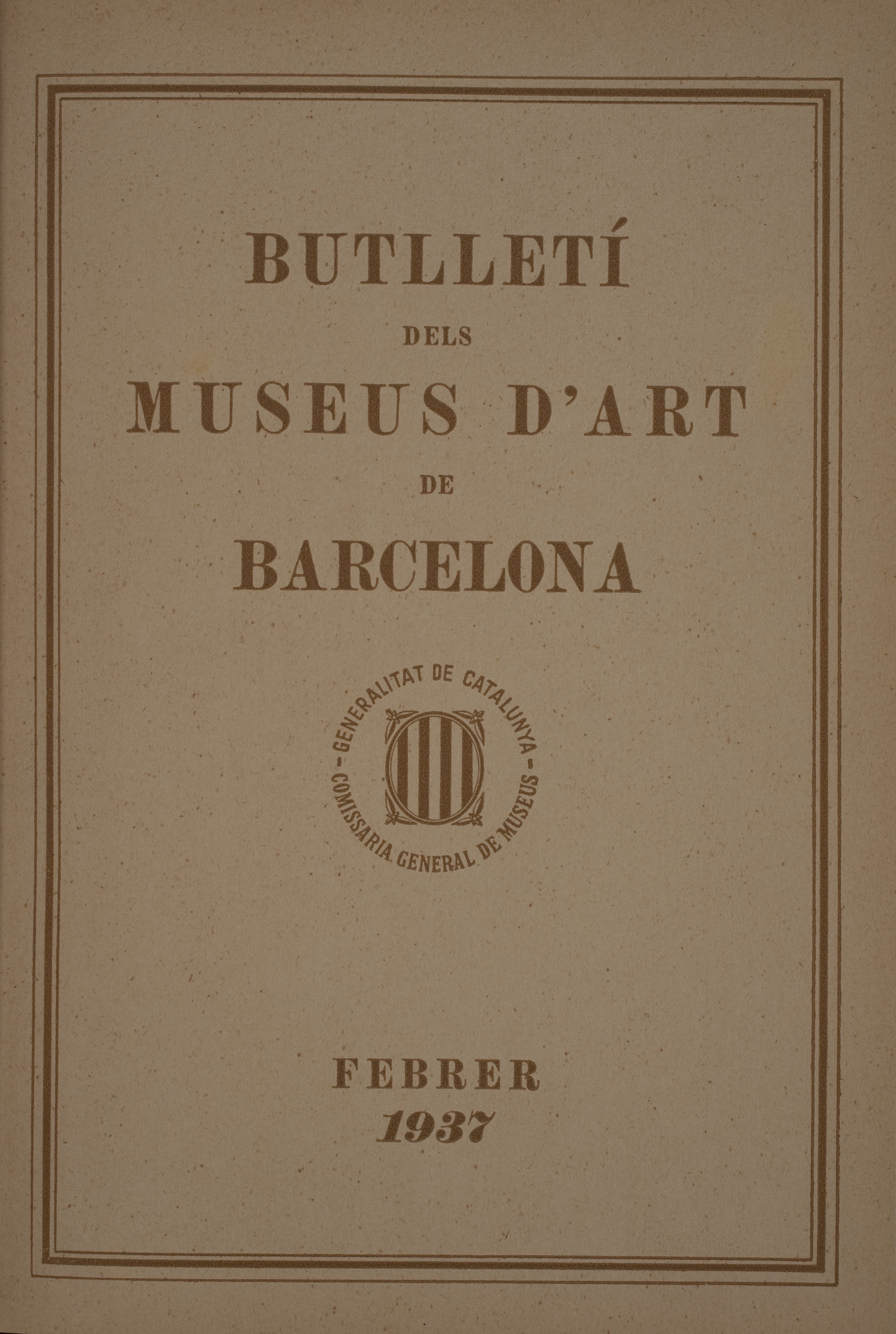 Vol. 7, núm. 69 (febrer 1937)
