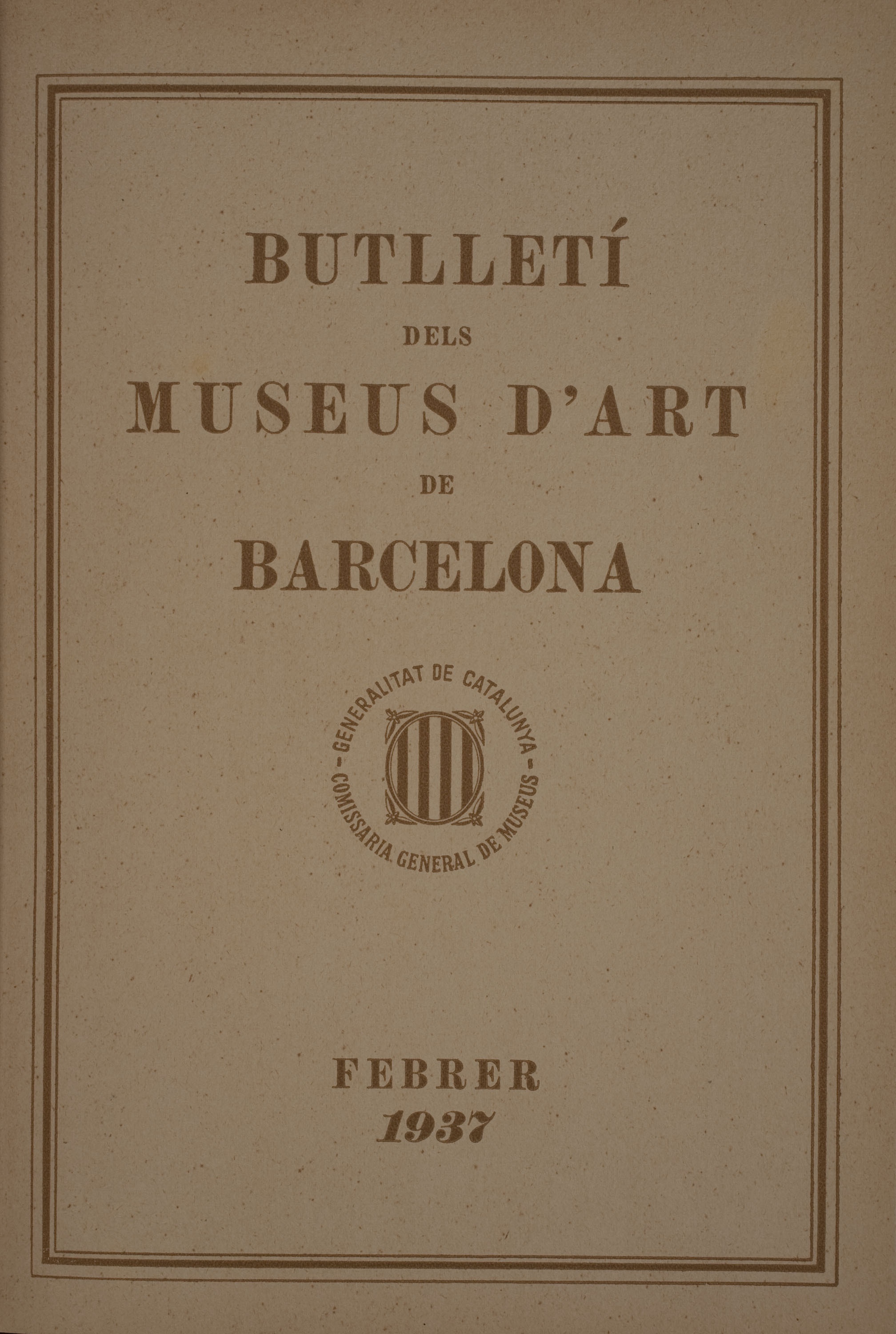 Vol. 7, núm. 69 (febrer 1937)