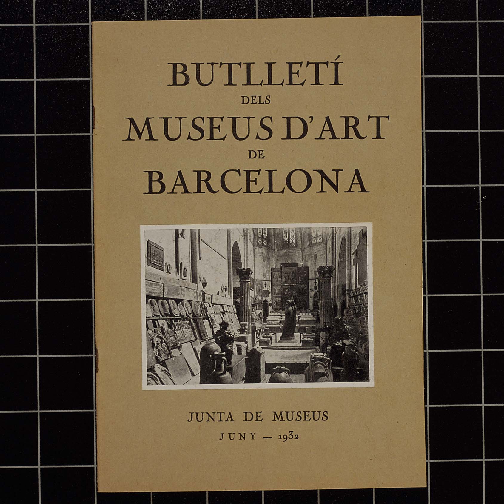 Butlletí dels museus d&#039;art de Barcelona: publicació de la Junta de Museus de Barcelona. 1932, vol. 2. Barcelona, 1931-1937