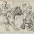 image for: Agapit Vallmitjana Abarca - Estudi de lleons per a escultures i figura - Cap a 1883-1894
