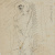image for: Antoni Fabrés - Arma de foc (anvers) / Esbós de figura orientalista (revers) - Cap a 1880-1884 [1]