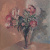 image for: Domènec Carles - Copa de vidre amb roses - 1923