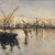 image for: Arcadi Casanovas - Moll de pescadors en dia de sol - 1885