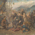 image for: Ricard Canals - Felip II, assegut en una butaca i envoltat de cortesans, contempla els plànols del monestir de l&#039;Escorial - Cap a 1929