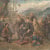 image for: Ricard Canals - Felip II, assegut en una butaca i envoltat de cortesans, contempla els plànols del monestir de l&#039;Escorial - Cap a 1929