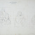 image for: Josep Bernat Flaugier - Tres estudis de la Mare de Déu amb el nen - Cap a 1800-1812