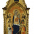 image for: Niccolò di Tommaso - Mare de Déu i el Nen entre àngels i sis sants - 1362-1367
