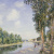 image for: Alfred Sisley - El tombant del Loing - 1892