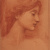 image for: Edward Burne-Jones - Estudi de cap femení - 1894