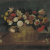 image for: Pedro de Camprobín - Natura morta amb flors dins una panera i ocell exòtic - Cap a 1640