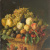 image for: Francesc Jubany - Natura morta amb cistell de fruites - Cap a 1840-1851