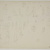 image for: Adolphe Hedwige Alphonse Delamare - Vista de Caldes de Montbui (anvers) / Croquis de figures (revers) - Diumenge 10 de juny de 1827 [1]