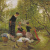 image for: Marià Vayreda - Les bugaderes - 1883