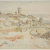 image for: Adolphe Hedwige Alphonse Delamare - Vista de Caldes de Montbui amb el Pont (anvers) / Barca (revers) - Diumenge 10 de juny de 1827