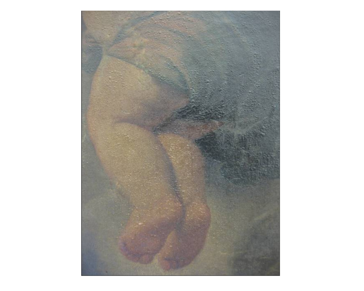 Estat de conservació de la capa pictòrica sant Pau de Juan Bautista Maíno Estat de conservació de la capa pictòrica sant Pau de Juan Bautista Maíno