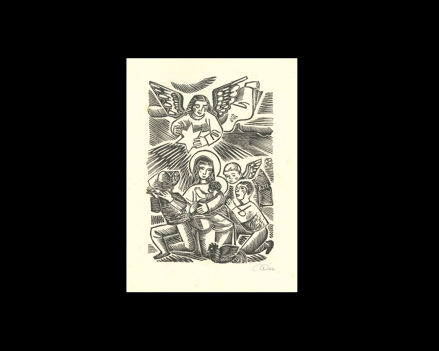 FELICITACIÓ DE NADAL, 1949/950 FELICITACIÓ DE NADAL, 1949/950