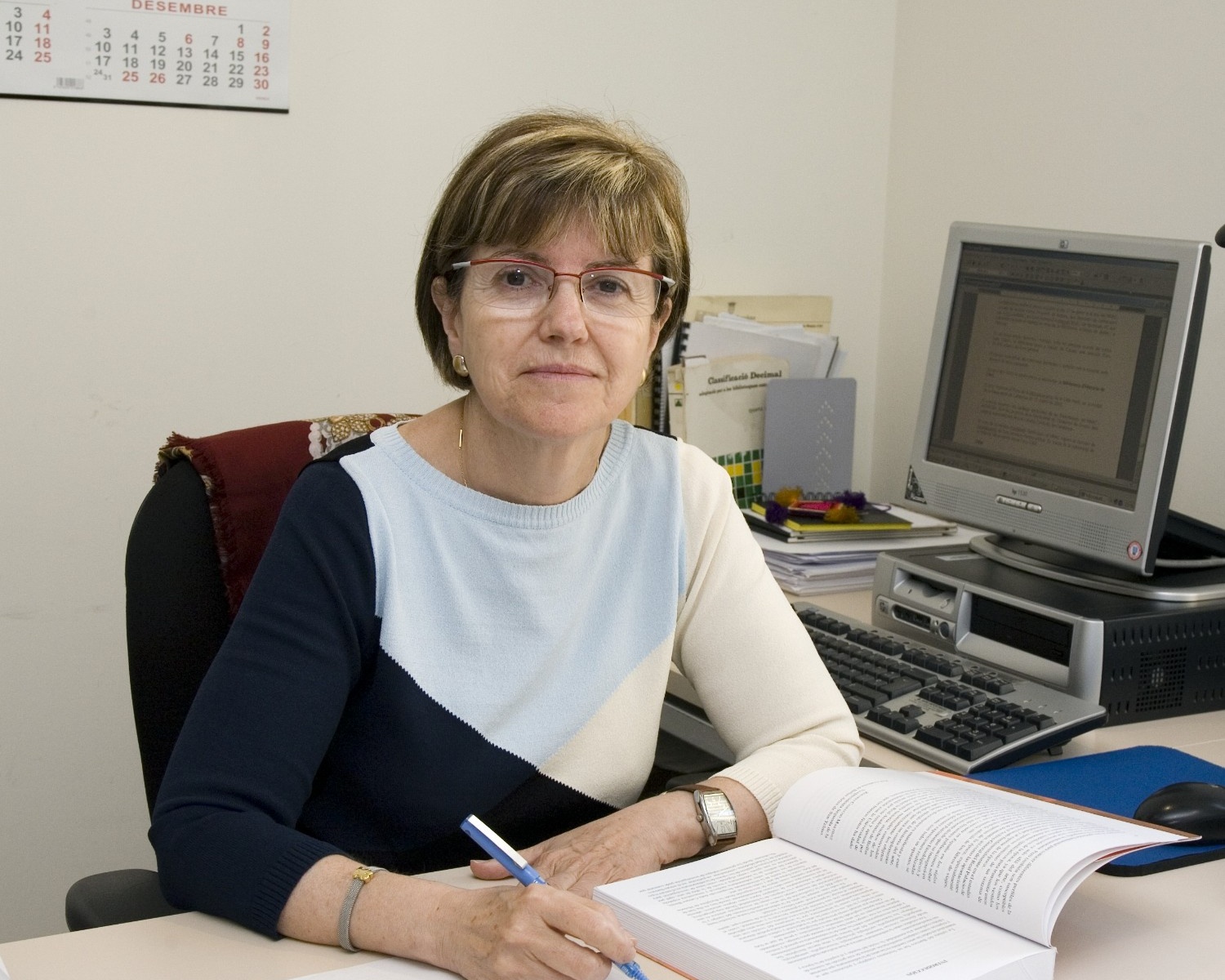 Rosa Reixats, directora de la Biblioteca