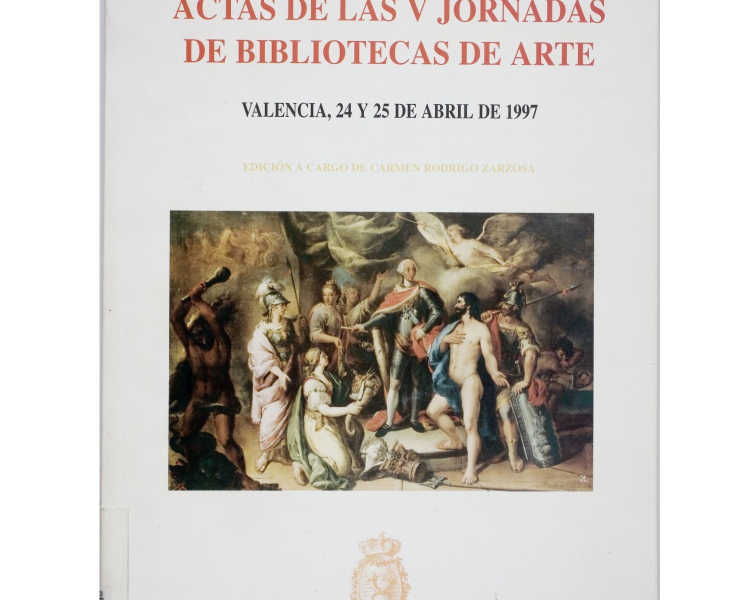 Actes del V Encuentro de Bibliotecas de Arte de España y Portugal