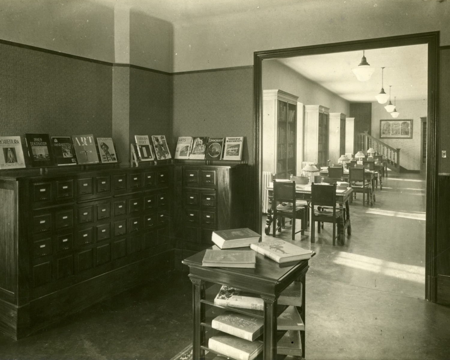 Sala de fitxers i sala de lectura