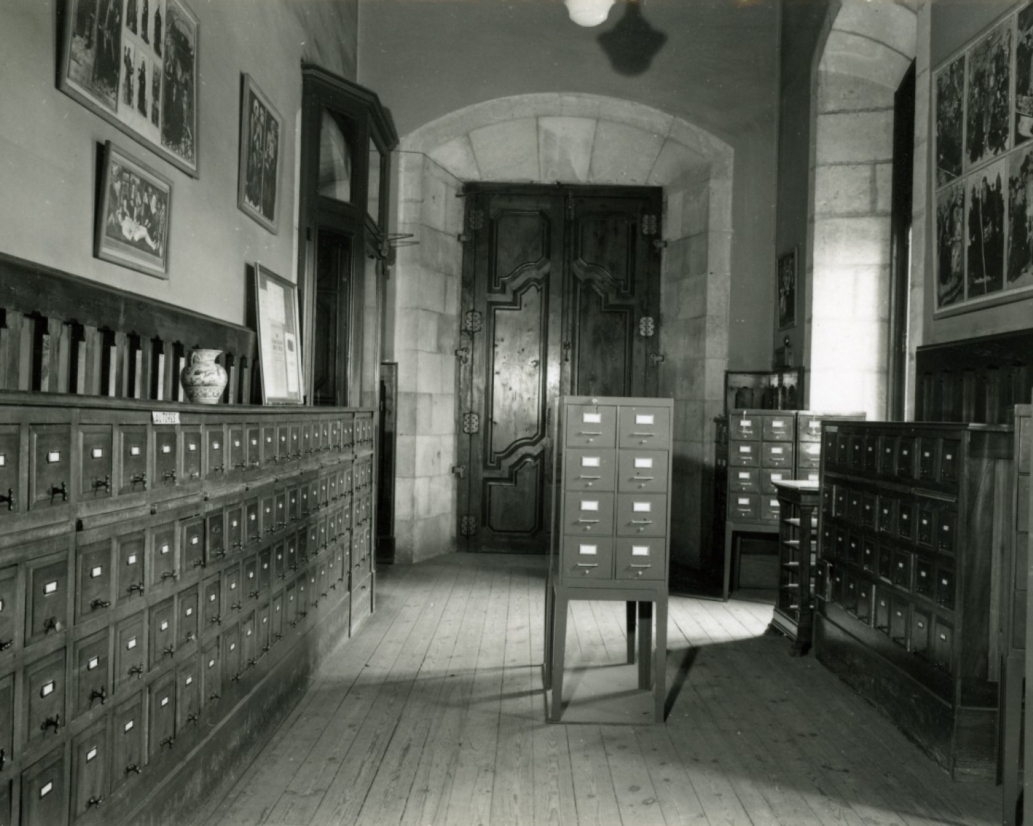 La Biblioteca a l’antic Arsenal, seu del Museu d’Art Modern, a la Ciutadella