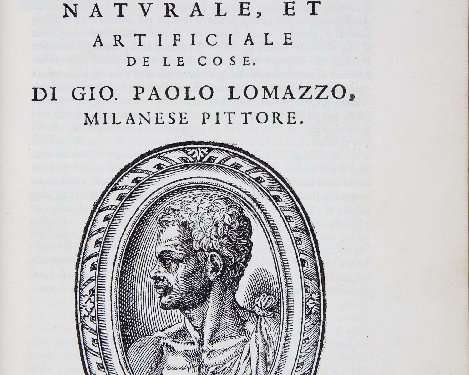 Giovanni Paolo LOMAZZO, Trattato del l'arte de la pittura di Gio. Paolo Lomazzo: diuiso in sette libri : ne' quali si contiene tutta la theorica & la prettica d'ella pittura. In... Giovanni Paolo LOMAZZO, Trattato del l'arte de la pittura di Gio. Paolo Lomazzo: diuiso in sette libri : ne' quali si contiene tutta la theorica & la prettica d'ella pittura. In...