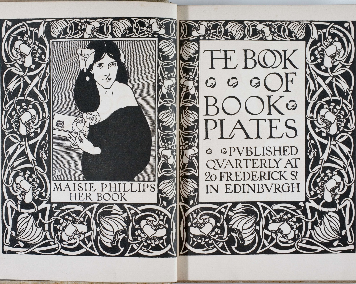 The Book of book-plates. Abr. 1900, vol. 1, núm. 1. Edinburgh, 1900-1905 The Book of book-plates. Abr. 1900, vol. 1, núm. 1. Edinburgh, 1900-1905