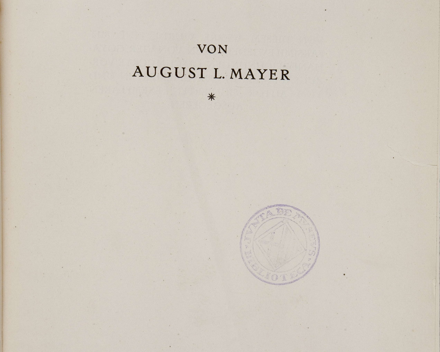 August Liebmann MAYER,Francisco de Goya. München: F. Bruckmann, 1923 August Liebmann MAYER,Francisco de Goya. München: F. Bruckmann, 1923