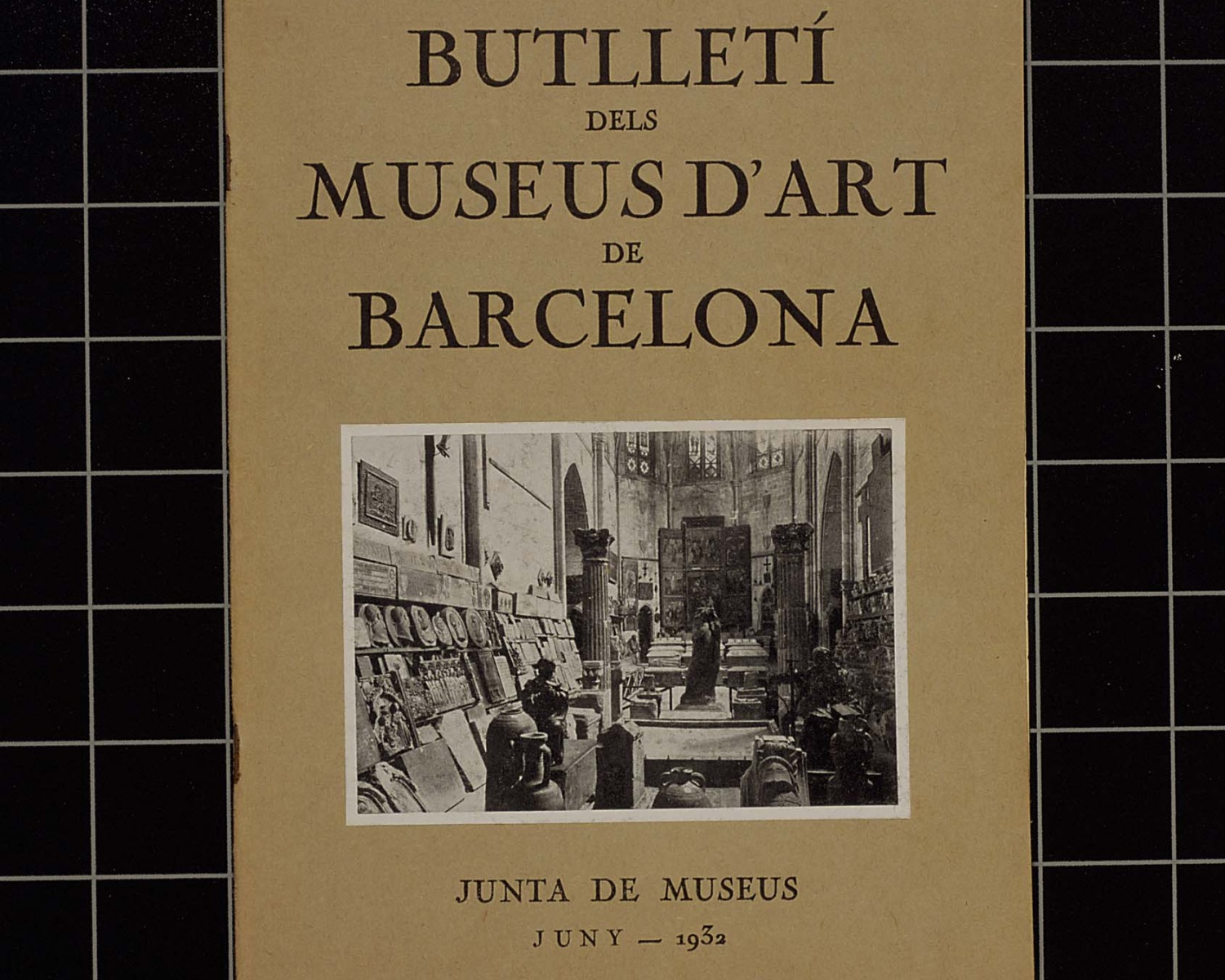 Butlletí dels museus d&#039;art de Barcelona: publicació de la Junta de Museus de Barcelona. 1932, vol. 2. Barcelona, 1931-1937