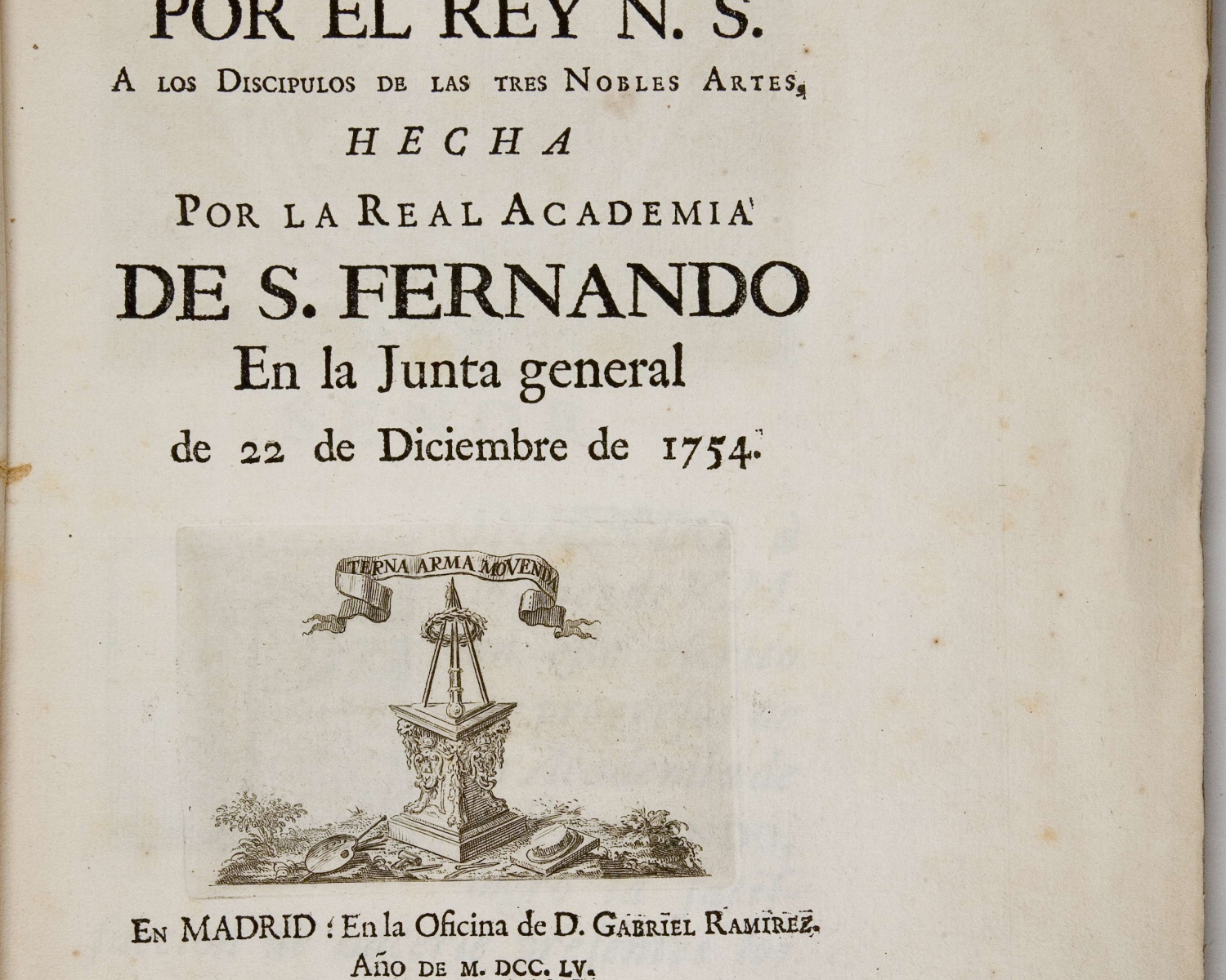 Real Academia de Bellas Artes de San Fernando... Real Academia de Bellas Artes de San Fernando...
