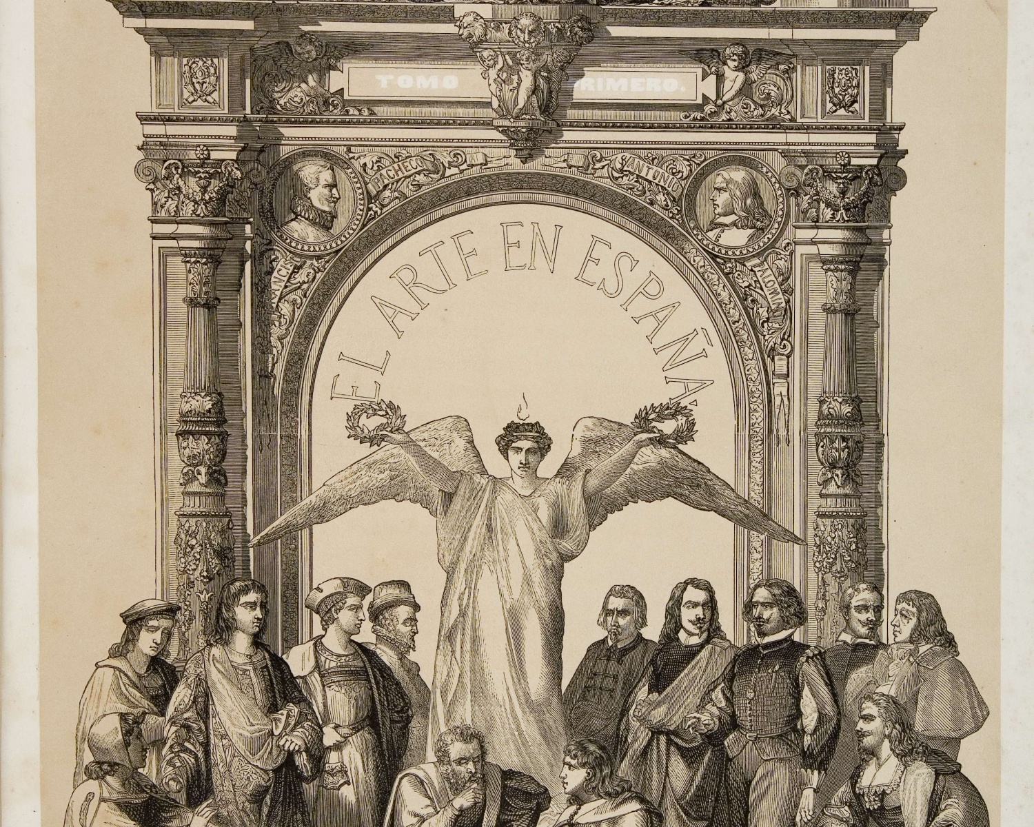 El Arte en España: revista quincenal de las artes del dibujo. 1862. Madrid, 1862-1870 El Arte en España: revista quincenal de las artes del dibujo. 1862. Madrid, 1862-1870