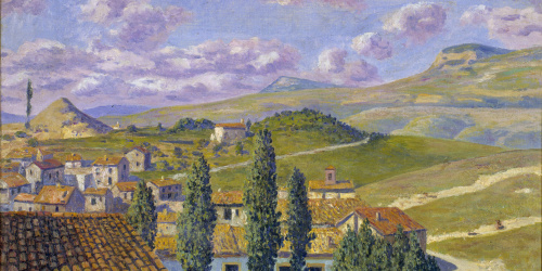 Sant Feliu de Torelló Darío de Regoyos - Sant Feliu de Torelló - 1912