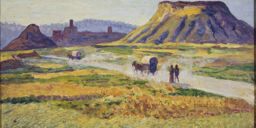 Darío de Regoyos - Carretera de Tona - 1912