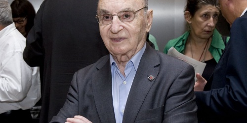 Joan Colom, acte de donació del seu arxiu al museu, 2012. Foto: Marta Mérida Joan Colom, acte de donació del seu arxiu al museu, 2012. Foto: Marta Mérida