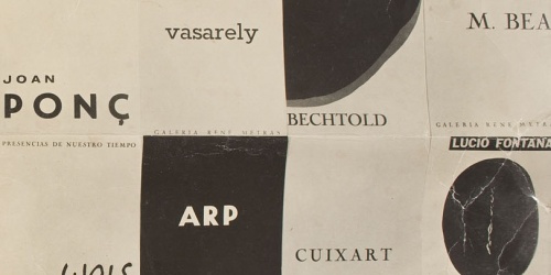 Del segundo origen. Artes en Cataluña 1950-1977