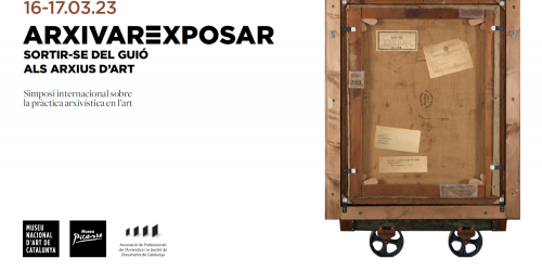 390 professionals de l’art i els arxius d’arreu del món participen al simposi Arxivar-Exposar. Sortir-se del guió als arxius d'art Arxivar Exposar. Sortir-se del guió als arxius d'art | Simposi Internacional