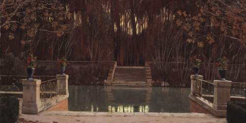 L&#039;embarcador, Santiago Rusiñol, Aranjuez, 1911