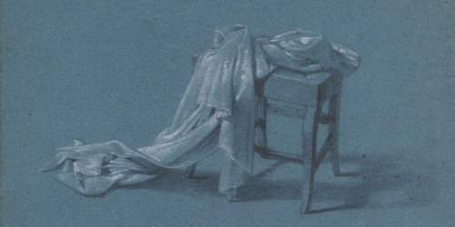 image for: Claudi Lorenzale - Estudi de vestits - Cap a 1850-1860
