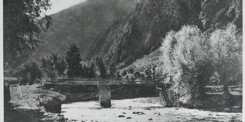 image for: Josep Maria Casals i Ariet - Paisatge amb pont - No datat