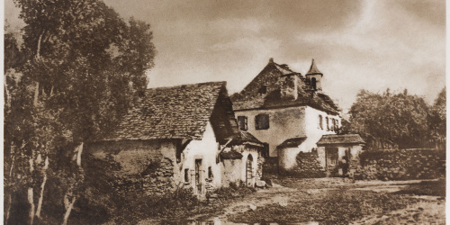 image for: Josep Maria Casals i Ariet - Paisatge amb cases - No datat