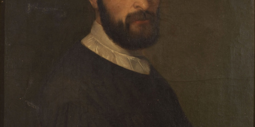 image for: Joaquim Espalter - Retrat del pintor Claudi Lorenzale - Cap a 1850-1855