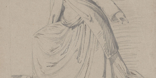 image for: Claudi Lorenzale - Retrat de dona - Cap a 1850-1870