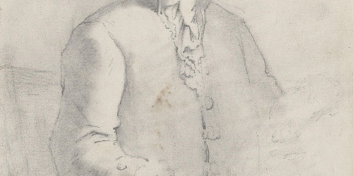 image for: Claudi Lorenzale - Retrat d'Antoni Gimbernat - Cap a 1850-1870