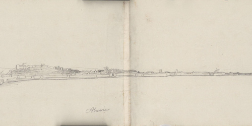 Claudi Lorenzale - Vista panoràmica d'Almeria - Cap a 1843 image for: Claudi Lorenzale - Vista panoràmica d'Almeria - Cap a 1843