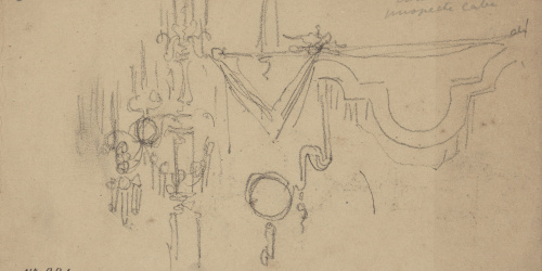 image for: Antoni Caba - Motius decoratius per a un envelat - Cap a 1860-1870