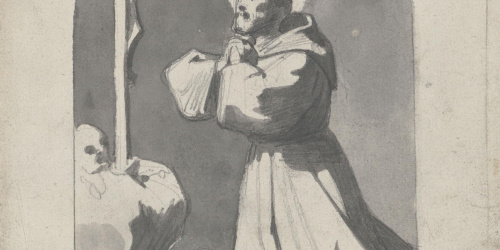 Claudi Lorenzale - Sant Francesc - Cap a 1850-1870 image for: Claudi Lorenzale - Sant Francesc - Cap a 1850-1870
