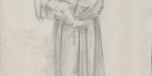 image for: Claudi Lorenzale - Sant Antoni de Pàdua [?] - Cap a 1850-1870