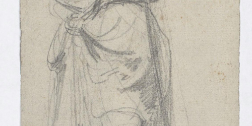 Claudi Lorenzale - Sant Joan Baptista - Cap a 1850-1870 image for: Claudi Lorenzale - Sant Joan Baptista - Cap a 1850-1870