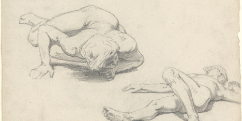 Claudi Lorenzale - Estudis de nu - Cap a 1850-1860 image for: Claudi Lorenzale - Estudis de nu - Cap a 1850-1860