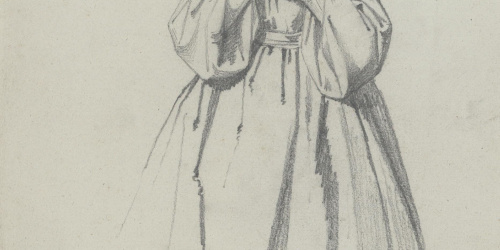 Claudi Lorenzale - Dona religiosa - Cap a 1850-1870 image for: Claudi Lorenzale - Dona religiosa - Cap a 1850-1870