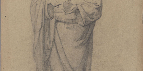 Claudi Lorenzale - El Sagrat Cor de Jesús - Cap a 1850-1870 image for: Claudi Lorenzale - El Sagrat Cor de Jesús - Cap a 1850-1870